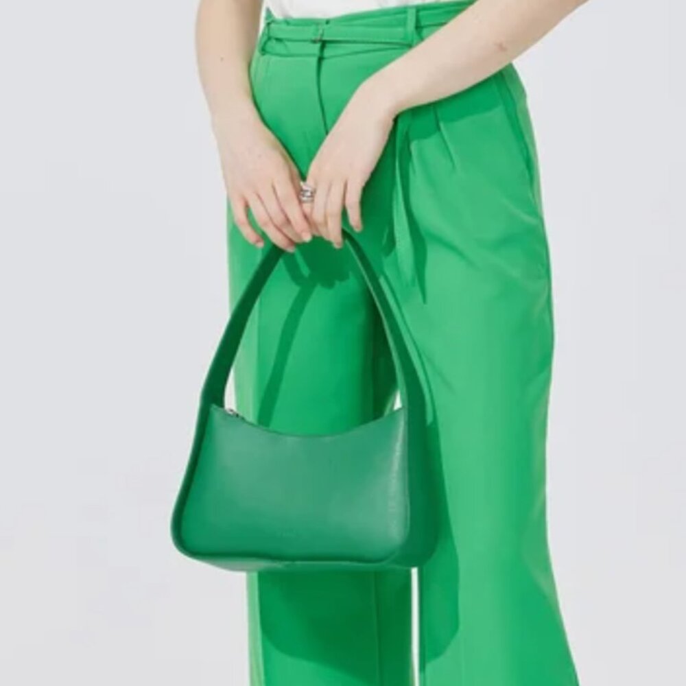NWT. SUUD COLLECTION YESIL Green Moon Bag Shoulder Bag